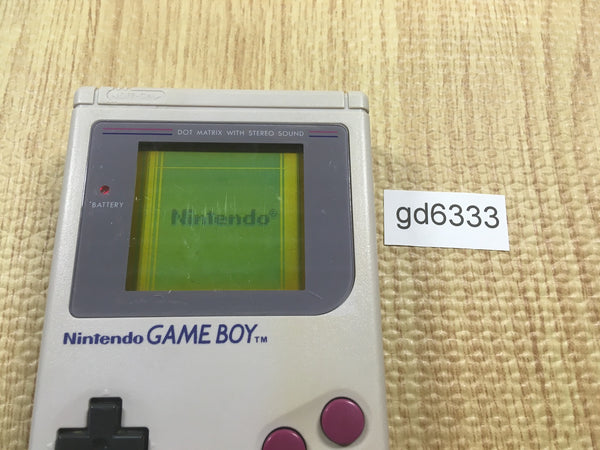 GD6333 With Defects - GameBoy Original DMG-01 Game Boy Console Japan