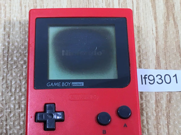 LF9301 With Defects - GameBoy Pocket Red Game Boy Console Japan