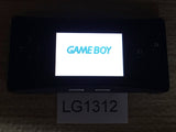 LG1312 Plz Read Item Condi GameBoy Micro Black Game Boy Console Japan