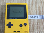 LG2477 GameBoy Pocket Yellow Game Boy Console Japan