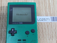 LG2571 Plz Read Item Condi GameBoy Pocket Green Game Boy Console Japan