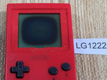 LG1222 With Defects - GameBoy Pocket Red Game Boy Console Japan