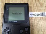 KH6269 Tested Working - GameBoy Pocket Black Game Boy Console Japan