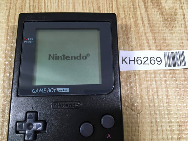KH6269 Tested Working - GameBoy Pocket Black Game Boy Console Japan