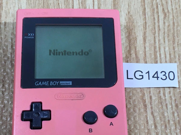 LG1430 With Defects - GameBoy Pocket Pink Game Boy Console Japan