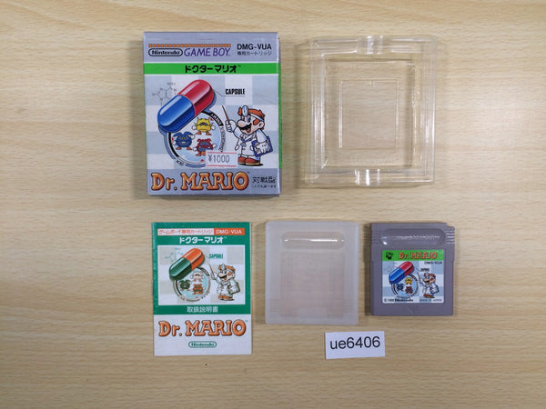 UE6406 Dr. Mario BOXED GameBoy Game Boy Japan