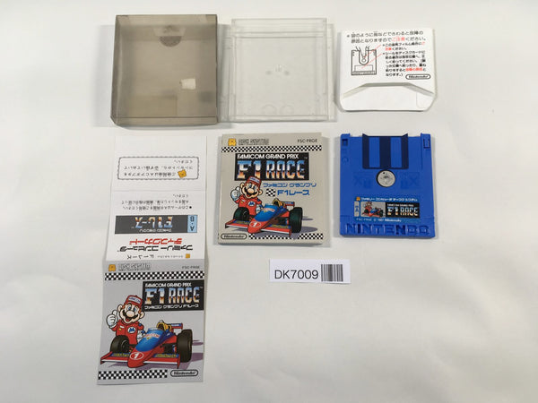 DK7009 Famicom Grand Prix F-1 Race BOXED Famicom Disk Japan