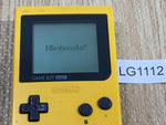 LG1112 With Defects - GameBoy Pocket Yellow Game Boy Console Japan