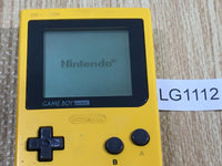 LG1112 With Defects - GameBoy Pocket Yellow Game Boy Console Japan