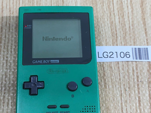 LG2106 Tested Working - GameBoy Pocket Green Game Boy Console Japan