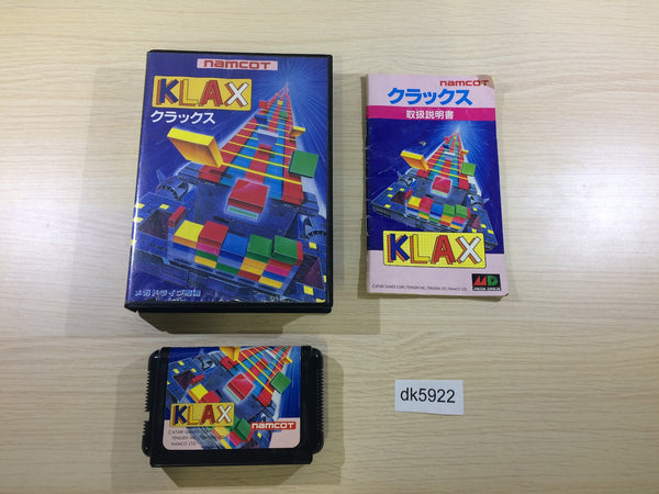 DK5922 Klax BOXED Mega Drive Genesis Japan