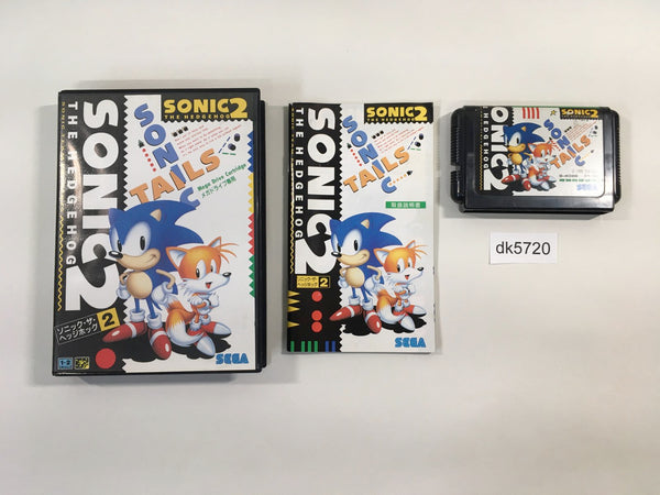 DK5720 Sonic The Hedgehog 2 BOXED Mega Drive Genesis Japan
