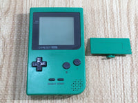 LG2571 Plz Read Item Condi GameBoy Pocket Green Game Boy Console Japan