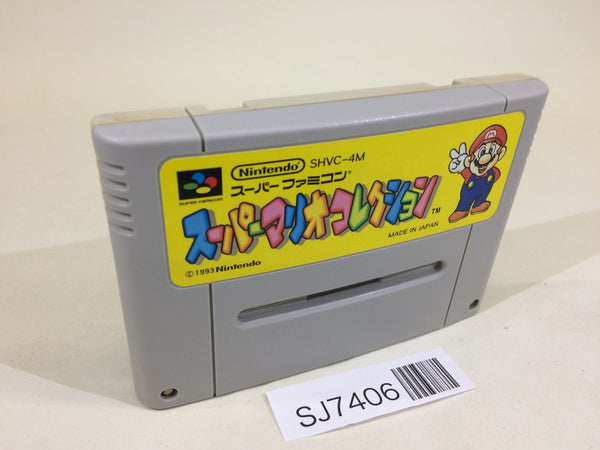 SJ7406 Super Mario Collection All Stars SNES Super Famicom Japan