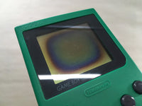 LG2005 With Defects - GameBoy Pocket Green Game Boy Console Japan