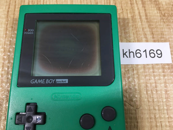 KH6169 With Defects - GameBoy Pocket Green Game Boy Console Japan
