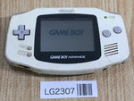 LG2307 Plz Read Item Condi GameBoy Advance White Game Boy Console Japan