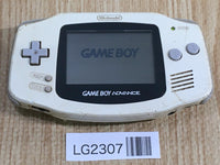 LG2307 Plz Read Item Condi GameBoy Advance White Game Boy Console Japan