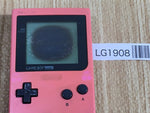 LG1908 With Defects - GameBoy Pocket Pink Game Boy Console Japan
