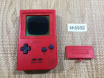 KH5592 Not Working - GameBoy Pocket Red Game Boy Console Japan