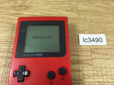 LC3490 Tested Working - GameBoy Pocket Red Game Boy Console Japan