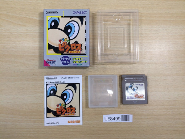 UE8499 Mario's Picross BOXED GameBoy Game Boy Japan