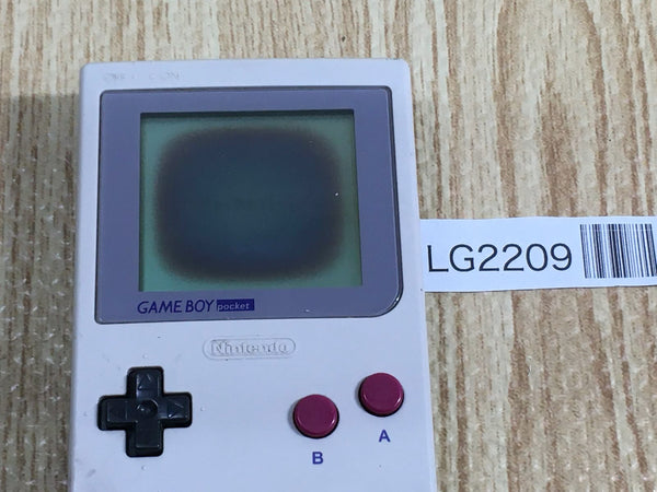 LG2209 Plz Read Item Condi GameBoy Pocket Gray Grey Game Boy Console Japan