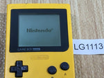 LG1113 With Defects - GameBoy Pocket Yellow Game Boy Console Japan