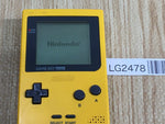 LG2478 GameBoy Pocket Yellow Game Boy Console Japan