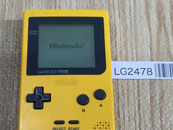 LG2478 GameBoy Pocket Yellow Game Boy Console Japan