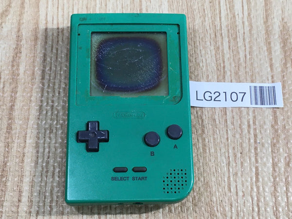 LG2107 Not Working - GameBoy Pocket Green Game Boy Console Japan