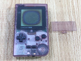 LF9928 With Defects - GameBoy Pocket Clear Purple Console Japan