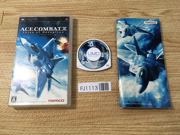 FJ1113 ACE COMBAT X 10 PSP Japan
