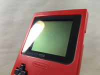 LC3490 Tested Working - GameBoy Pocket Red Game Boy Console Japan