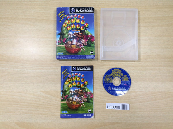 UE8069 Super Monkey Ball BOXED GameCube Japan