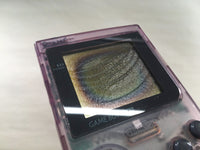 LF9928 With Defects - GameBoy Pocket Clear Purple Console Japan