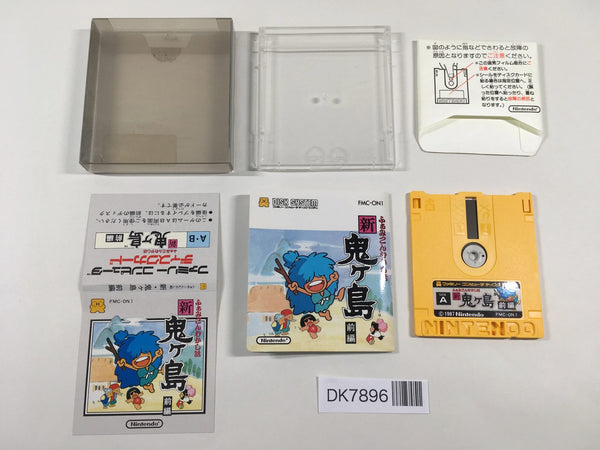 DK7896 Shin Onigashima 1 BOXED Famicom Disk Japan
