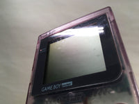 LG2572 Plz Read Item Condi GameBoy Pocket Clear Purple Console Japan