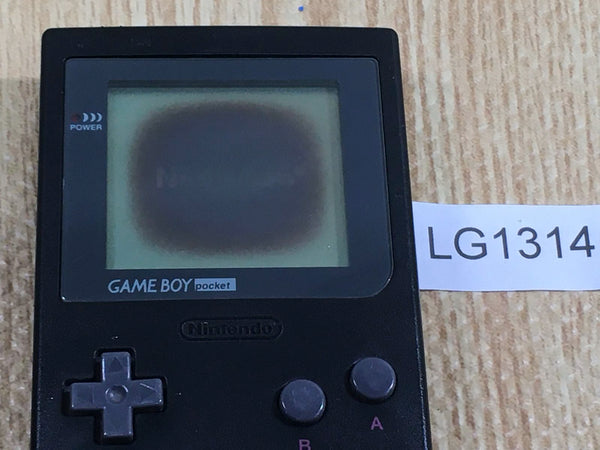 LG1314 With Defects - GameBoy Pocket Black Game Boy Console Japan