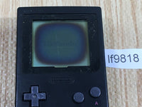 LF9818 With Defects - GameBoy Pocket Black Game Boy Console Japan