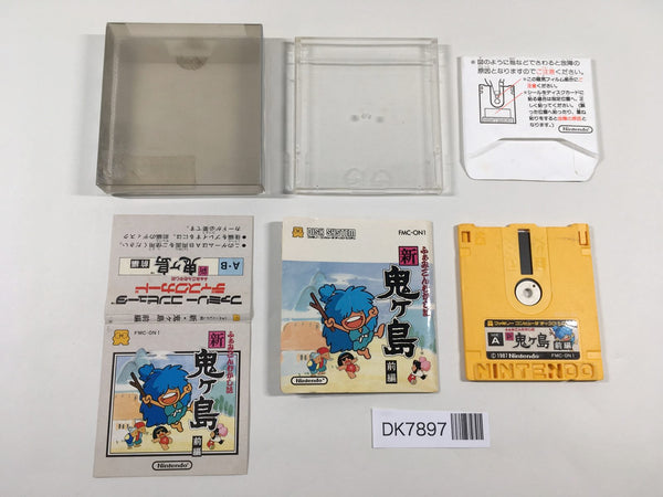 DK7897 Shin Onigashima 1 BOXED Famicom Disk Japan