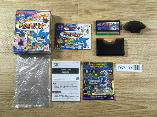 DK7293 DIGIMON ADVENTURE 02 DIGITAL PARTNER BOXED Wonder Swan Bandai Japan