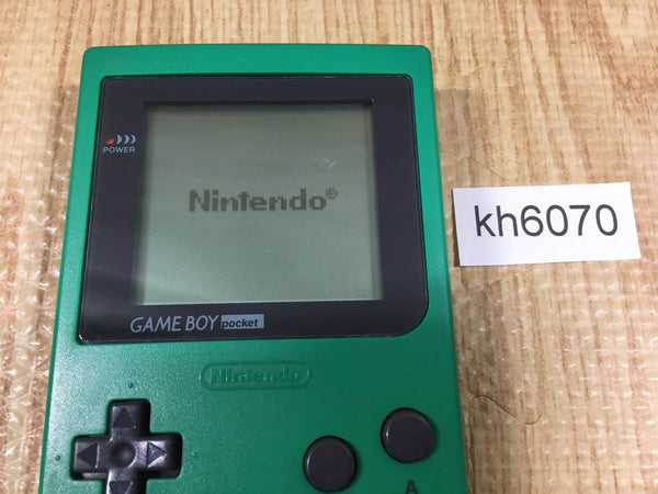 KH6070 Tested Working - GameBoy Pocket Green Game Boy Console Japan
