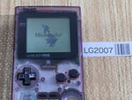 LG2007 With Defects - GameBoy Pocket Clear Purple Console Japan