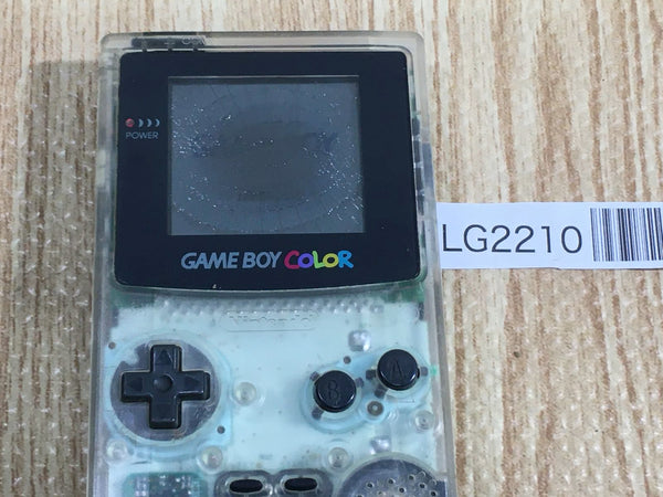 LG2210 Plz Read Item Condi GameBoy Color Clear Game Boy Console Japan