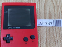 LG1747 With Defects - GameBoy Pocket Red Game Boy Console Japan