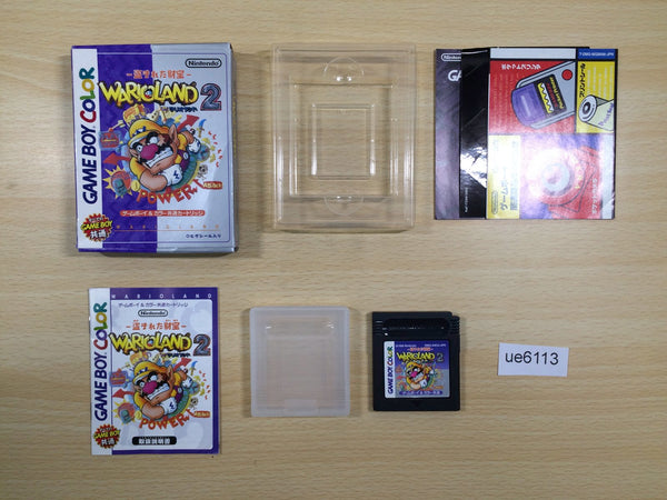 UE6113 Wario Land 2 Mario BOXED GameBoy Game Boy Japan