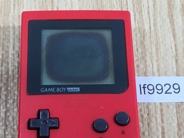 LF9929 With Defects - GameBoy Pocket Red Game Boy Console Japan