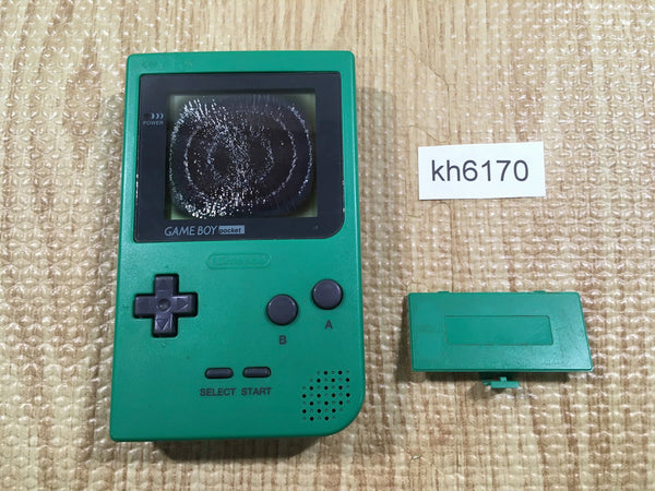 KH6170 Not Working - GameBoy Pocket Green Game Boy Console Japan