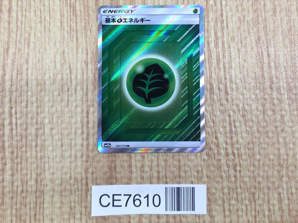 CE7610 Grass Energy SR SM12a 202/173 Pokemon Card TCG Japan